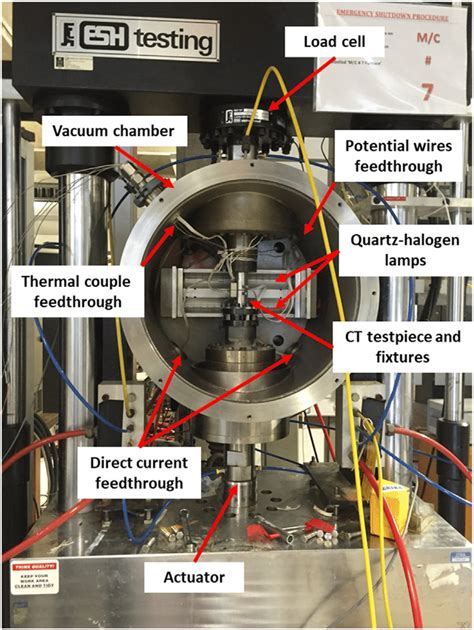 vacuum chamber environment mechanical testing